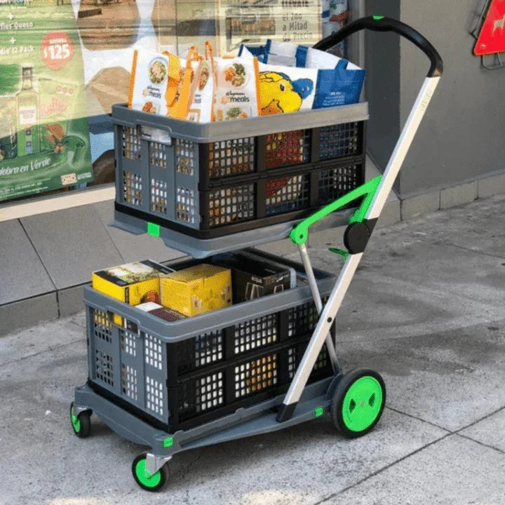 Carrinho de Compras Dobrável e Portátil - FlexCart