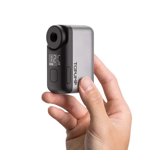 Bomba Elétrica Portátil para Bicicleta com Medidor de Pressão Digital