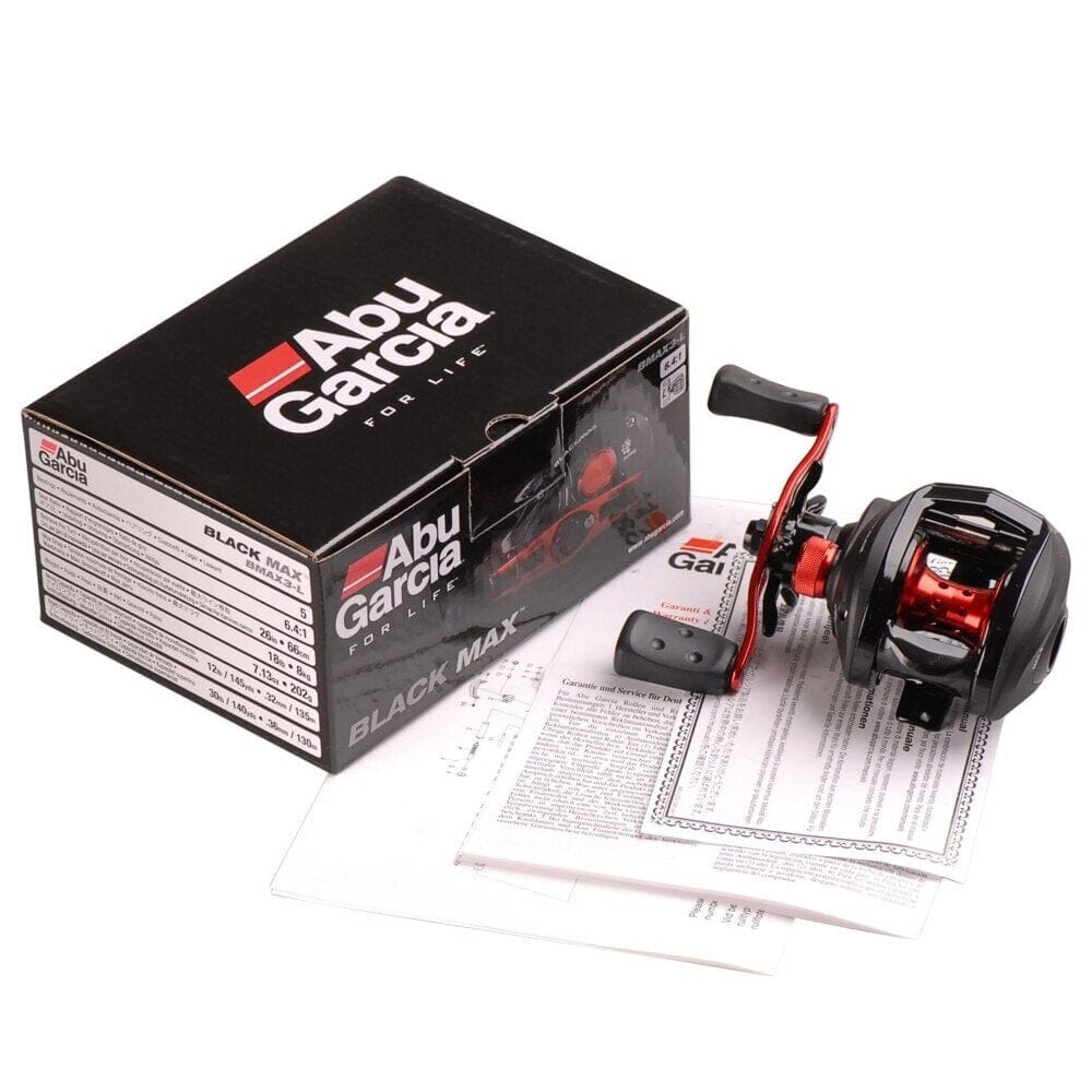 Carretilha Abu Garcia Black Max 3 [GANHE 1 ÓCULOS GRÁTIS] AIR893